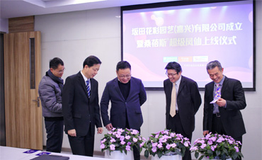 官宣 | 坂田花彩園藝（嘉興）有限公司成立，桑蓓斯新品首發(fā)上線！